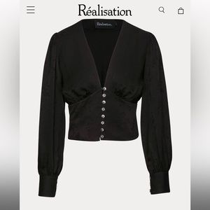 Realization Par - Kaia Top in Black